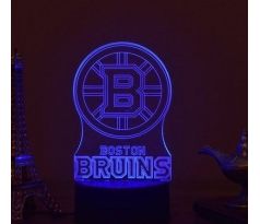 Beling 3D lampa, 3D lampa Boston Bruins , 16 farebná SSS0354F