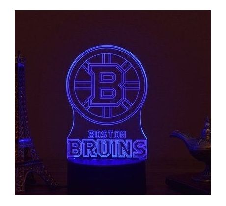 Beling 3D lampa, 3D lampa Boston Bruins , 16 farebná SSS0354F