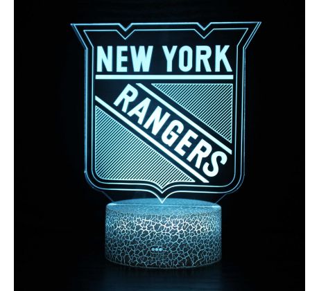 Beling 3D lampa, 3D lampa New York Rangers , 16 farebná S2JD0354F