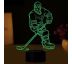 Beling 3D lampa, 3D lampa Hokejista, 16 farebná S2JD0354