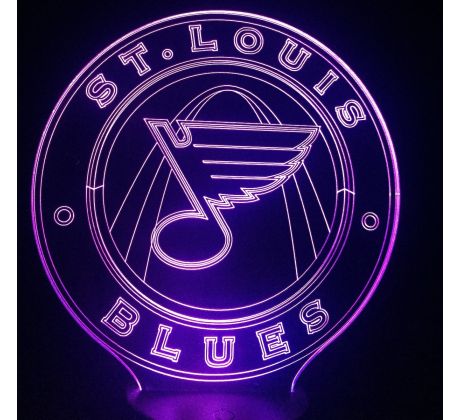 Beling 3D lampa, St. Louis Blues, 16 barevná S16F3842HS