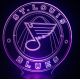 Beling 3D lampa, St. Louis Blues, 16 barevná S16F3842HS