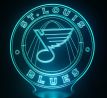 Beling 3D lampa, St. Louis Blues, 16 barevná S16F3842HS
