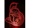 Beling 3D lampa, Ottawa Senators, 16 barevná S163842ES