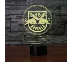 Beling 3D lampa, EHC Red Bull München , 16 barevná S167S1LD
