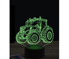 Beling 3D lampa, Traktor John Deere 6145R, 7 farebná 55KH