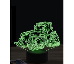 Beling 3D lampa, Traktor John Deere 8RX, 7 farebná PPE5F8