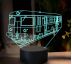 Beling 3D lampa, Motorový rušeň M240, 16 barevná SXR4