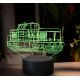 Beling 3D lampa, Motorový rušeň T444, 16 barevná SXR11