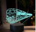 Beling 3D lampa, Motorový rušeň T48, 16 barevná SXR8