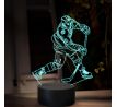 Beling 3D lampa,Alexandr Ovečkin, 16 barevná SXQ1