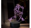 Beling 3D lampa,Alexandr Ovečkin, 16 barevná SXQ1