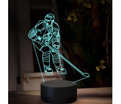 Beling 3D lampa, Wayne Gretzky, 16 barevná SXQ12