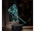 Beling 3D lampa, Wayne Gretzky, 16 barevná SXQ12