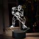 Beling 3D lampa, Leon Draisaitl, 16 barevná SXQ7