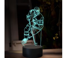 Beling 3D lampa,Connor McDavid, 16 barevná SXQ4