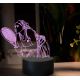 Beling 3D lampa,Cori Gauffová, 16 barevná SXZ7