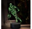 Beling 3D lampa,Erling Haaland, 16 Barevná TZ13