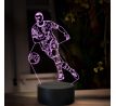 Beling 3D lampa,Erling Haaland, 16 Barevná TZ13