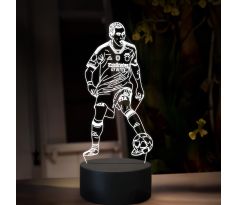 Beling 3D lampa,Ángel Fabián Di María, 16 Barevná TZ12