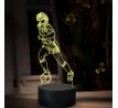 Beling 3D lampa,Diego Maradona, 16 Barevná TZ11