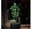 Beling 3D lampa,David Backham, 16 Barevná TZ10
