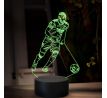 Beling 3D lampa,Karim Benzema, 16 Barevná TZ15