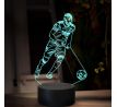 Beling 3D lampa,Karim Benzema, 16 Barevná TZ15