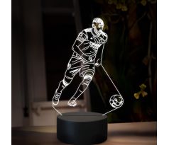 Beling 3D lampa,Karim Benzema, 16 Barevná TZ15