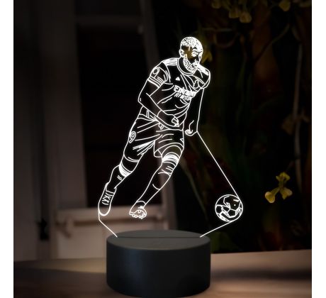 Beling 3D lampa,Karim Benzema, 16 Barevná TZ15