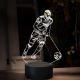 Beling 3D lampa,Karim Benzema, 16 Barevná TZ15