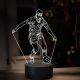 Beling 3D lampa,Pelé, 16 Barevná TZ20