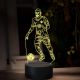 Beling 3D lampa,Neymar, 16 Barevná TZ19