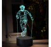 Beling 3D lampa, Mohamed Salah,16 Barevná TZ18