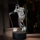 Beling 3D lampa,Kylian Mbappe, 16 Barevná TZ17