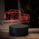 Beling 3D lampa,rolls royce boat tail, 16 barevná ME3