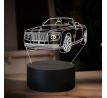 Beling 3D lampa,rolls royce phantom drophead, 16 barevná ME7