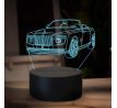 Beling 3D lampa,rolls royce phantom drophead, 16 barevná ME7