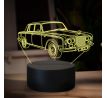 Beling 3D lampa,rolls royce phantom silver shadow, 16 barevná ME8