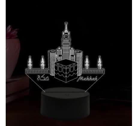 Beling 3D lampa, Kaba, 16 barevná, AA03