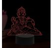 Beling 3D lampa, Lord Ganéše, 16 barevná, AA04
