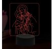 Beling 3D lampa, Svatý Josef, 16 barevná, AA05