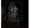 Beling 3D lampa, Svatý Josef, 16 barevná, AA05