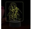 Beling 3D lampa, Svatý Josef, 16 barevná, AA05