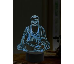 Beling 3D lampa, Guru, 16 barevná, AA11