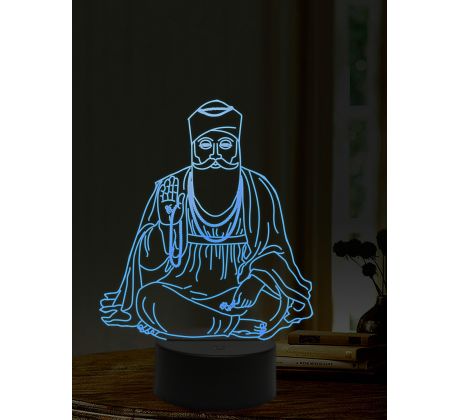 Beling 3D lampa, Guru, 16 barevná, AA11