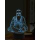 Beling 3D lampa, Guru, 16 barevná, AA11