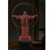 Beling 3D lampa, Kristus, 16 barevná, AA12