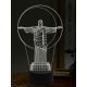 Beling 3D lampa, Kristus, 16 barevná, AA12