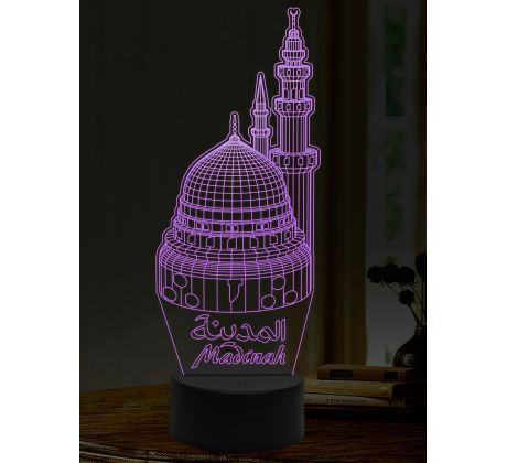 Beling 3D lampa, Medina, 16 barevná, AA16